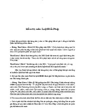 Bài tập Luật Hiến Pháp Việt Nam - Lí luận Nhà nước & Pháp luật | Trường Đại học Mở Hà Nội