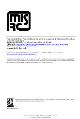 Perceived Usefulness, Perceived Ease of Use, and User Acceptance of Information Technology