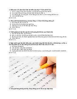 TOP 73 câu hỏi trắc nghiệm Kiểm toán (có đáp án)