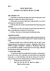 Bài 2: Số phận của thuốc trong cơ thể | Tài liệu Dược động học