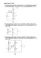 Problems Chapter 3 Contents | Môn Điện tử căn bản - Đại học Sư phạm Kỹ thuật Thành phố Hồ Chí Minh