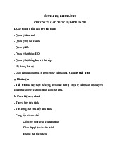 Ôn tập Chương 2: Cấu trúc và thành phần hệ điều hành môn Hệ điều hành | Đại học Công nghiệp Thực phẩm Thành phố Hồ Chí Minh
