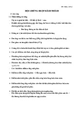 HỘI CHỨNG RUỘT KÍCH THÍCH VÀ TÁO BÓN môn Y khoa | Trường Đại Học Tây Nguyên