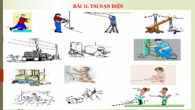 Giáo án điện tử Công nghệ 8 Bài 11 Kết nối tri thức: Tai nạn điện