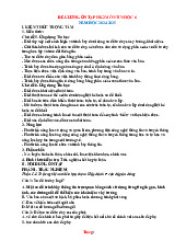 Đề Cương Tập HK2 Tin 6 Kết Nối Tri Thức Cấu Trúc Mới 2024-2025 Có Đáp Án