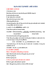 Dạng bài tập điều chế Ester | Chuyên đề Hóa 12