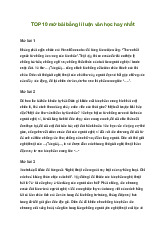 Tổng hợp mở bài bằng lí luận văn học hay nhất | Ngữ văn 12