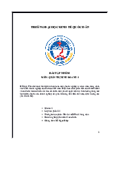 Mô hình kinh doanh của CocaCola - Quản trị kinh doanh| Đại học Kinh Tế Quốc Dân