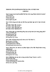 LSĐ ôn tập. Trường Đại học Nguyễn Tất Thành