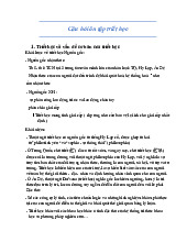 Câu hỏi ôn tập Triết học Mác-Lênin | Đại học Kinh tế kỹ thuật công nghiệp