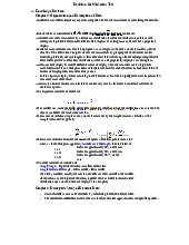 Mid-term Test Review Exercises for Statistics Course môn Xác suất thống kê| Trường Đại học Ngoại Thương