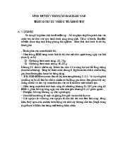 Nghiên cứu ứng dụng Bacillus sp. trong xử lý nước thải đô thị | Xử lý nước thải đô thị | Đại học Nông Lâm Thành phố Hồ Chí Minh