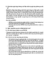 Lý thuyết và chức năng của ngân hàng thương mại môn Nghiệp vụ trong ngân hàng thương mại | Học viện Công Nghệ Bưu Chính Viễn Thông