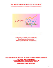 Luyện tập chung Toán 11 THPT đạo hàm và ứng dụng