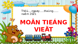 Giáo án điện tử Tiếng việt 1 bài 4 Chân trời sáng tạo : O o dấu hỏi