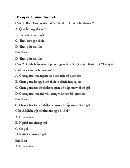 Soạn bài Tự đánh giá Hôm qua tát nước đầu đình | Ngữ văn 11 Cánh diều