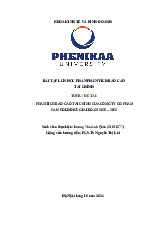 Phân Tích BCTC SAM Holdings 2022-2023: Đánh Giá Tình Hình Tài Chính. Môn Phân tích báo cáo tài chính (Phenikaa) | Đại học Trường Đại học Phenika.