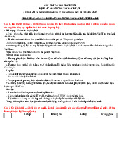 CÂU HỎI ÔN THI HỌC PHẦN LỊCH SỬ NHÀ NƯỚC VÀ PHÁP LUẬT