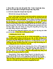 Quan điểm cơ bản của chủ nghĩa Mác - Lênin về giai cấp công nhân và sứ mệnh lịch sử thế giới của giai cấp công nhân - Chủ nghĩa xã hội khoa học | Trường Đại học Bách khoa Thành phố Hồ Chí Minh