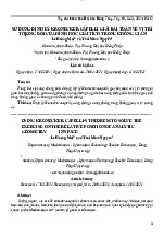 Nghiên cứu vị trí hình học của không gian | Môn đại số tuyến tính