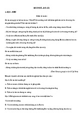 Đề ôn hè Tiếng Việt 2 lên 3 - Đề 1