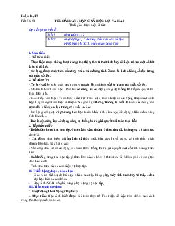 Giáo án Toán 10 Kết nối tri thức tuần 16