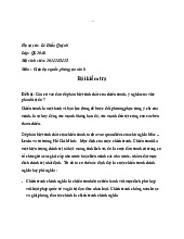 Tiểu luận môn Quốc phòng an ninh | Trường Đại học Kinh Doanh và Công Nghệ Hà Nội