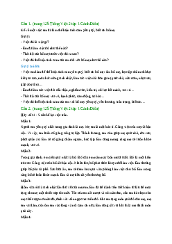 Giải SGK môn Tiếng việt 2 - Bài 15: Viết về một việc em đã làm thể hiện tình cảm yêu quý, biết ơn bố mẹ  (2)|  Cánh Diều