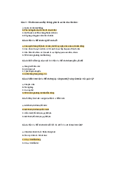 Câu hỏi ôn tập kiểm tra trắc nghiệm môn Hành vi tổ chức