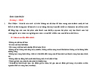 Ôn thi - Chương I: Virus và Vi khuẩn | Khoa chăn nuôi - thú y | Đại học Nông Lâm Thành phố Hồ Chí Minh