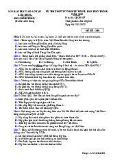 Đề thi thử tốt nghiệp THPT 2025 môn Lịch sử Sở GD&ĐT Lâm Đồng