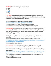 Trắc nghiệm Sinh lý Trẻ em: Câu hỏi và đáp án chi tiết Môn Sinh học | Trường Đại học Huế