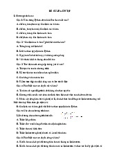 Đề cương môn Tin học cơ sở | Trường Đại học Khoa học tự nhiên, Đại học Quốc gia Thành phố Hồ Chí Minh