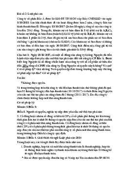 Luật phá sản - Pháp luật đại cương  2024| Trường Đại học Giao thông Vận Tải