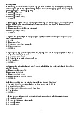 Ôn  tập  Câu hỏi trắc nghiệm  Lịch sử Đảng - Trường Đại học Văn Lang