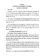 Chương 6: Tư Tưởng Hồ Chí Minh Về Văn Hóa và Đạo Đức môn Tư tưởng Hồ Chí Minh | Trường Đại học Khoa học Tự nhiên, Đại học Quốc gia Thành phố Hồ Chí Minh