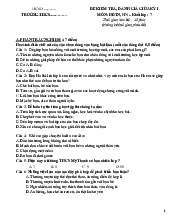Đề thi giữa học kỳ 1 môn Hoạt động trải nghiệm lớp 7 năm học 2024 - 2025 - Đề số 1 | Bộ sách Kết nối tri thức