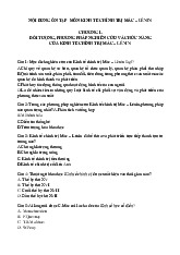 NỘI DUNG ÔN TẬP KINH TẾ CHÍNH TRỊ MÁC LÊNIN CHƯƠNG 1-4 2024 | Đại học Quốc Tế Hồng Bàng