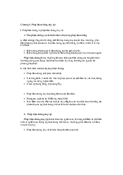 Chương 2: Phép biện chứng duy vật - Triết học Mác Lenin| Đại học Kinh Tế Quốc Dân