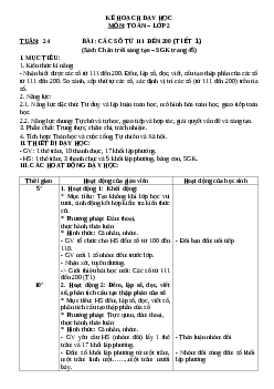 Giáo án Toán 2 sách Chân trời sáng tạo (cả năm) | Tuần 24 | Tiết 3