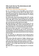 Điểm chuẩn Đại học Thủ đô Hà Nội mới nhất năm 2024 là bao nhiêu?