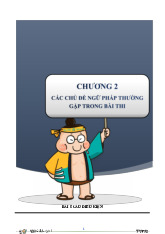 Các chủ đề ngữ pháp thường gặp trong bài thi | Học viện Hành chính Quốc gia