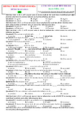 Đề thi thử tốt nghiệp môn Tiếng Anh 2025 bám sát đề minh họa giải chi tiết-Đề 5