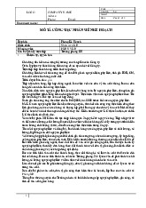 Mô tả công việc nhân viên phòng kế hoạch môn Quản trị kinh doanh | Trường Đại học Kinh doanh và Công nghệ Hà Nội