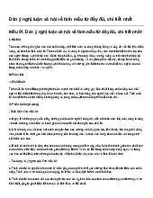 Dàn ý nghị luận xã hội về tình mẫu tử đầy đủ, chi tiết nhất | Ngữ văn 9