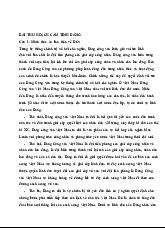 Bài thu hoạch cảm tình Đảng: Nhận Thức Về Vai Trò Đảng Cộng Sản Việt Nam | Lịch sử đảng | Trường Đại học Kinh tế Thành phố Hồ Chí Minh