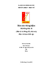 Báo cáo Phân tích ngắn mạch bằng ETAP môn Hệ thống điện | Trường Đại học Bách Khoa Hà Nội