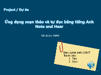 Bài 14 - Demo quản trị dự án | Nhập môn Công nghệ thông tin | Trường Đại học Bách khoa Hà Nội