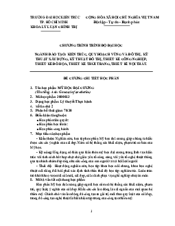 Lý thuyết học phần môn "Mỹ học đại cương"