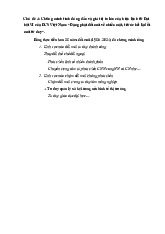 Tiểu luận môn Lịch sử Đảng Cộng Sản Việt Nam Chủ đè 4: Chứng minh tính đúng đắn và giá trị to lớn của hiệu lệnh từ Đại hội VI của ĐCS Việt Nam: "Đảng phải đối mới về nhiều mặt, trước hết là đổi mới tư duy".| Trường Đại học Kinh doanh và Công nghệ Hà Nội